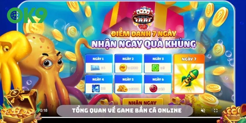 Bắn cá online vẫn là lựa chọn hàng đầu tại nền tảng OK9