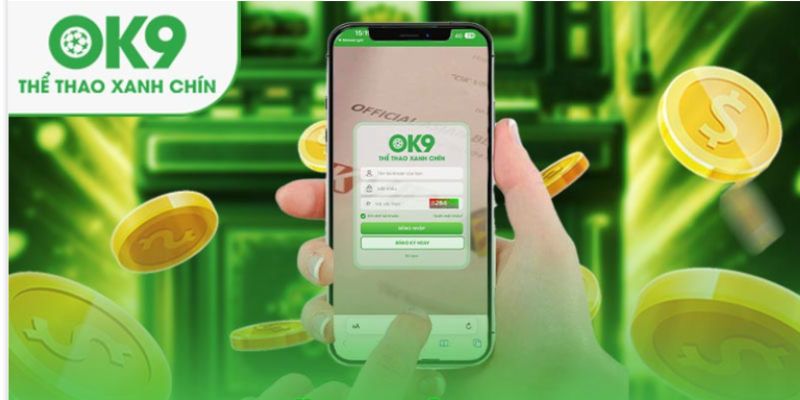 Điền vào biểu mẫu đăng nhập Ok9