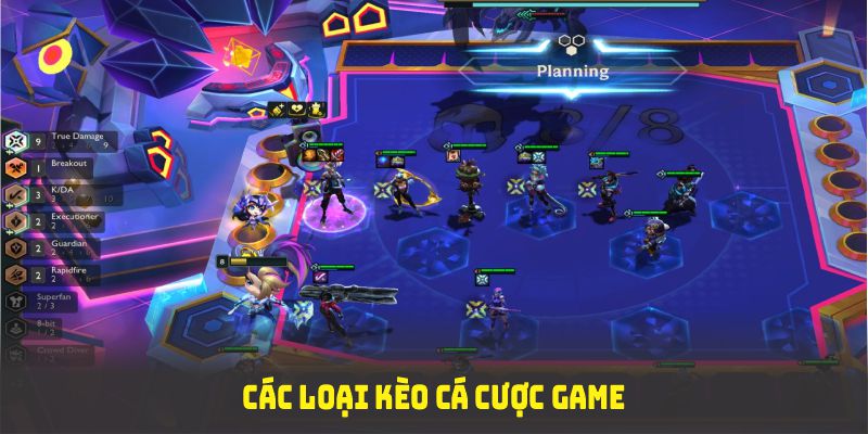 Các loại kèo cá cược game đấu trường chân lý tại nhà cái OK9